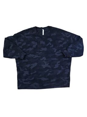 Lululemon Perfectly Oversized Crew Sweatshirt Camo Size 18 VGUC